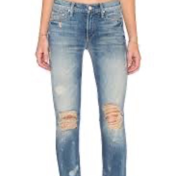 MOTHER The Dropout Fray Women's Jeans in Reckless (29) - Picture 1 of 10
